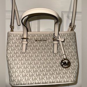 Jet Set Travel Extra-Small Logo Top-Zip Tote Bag